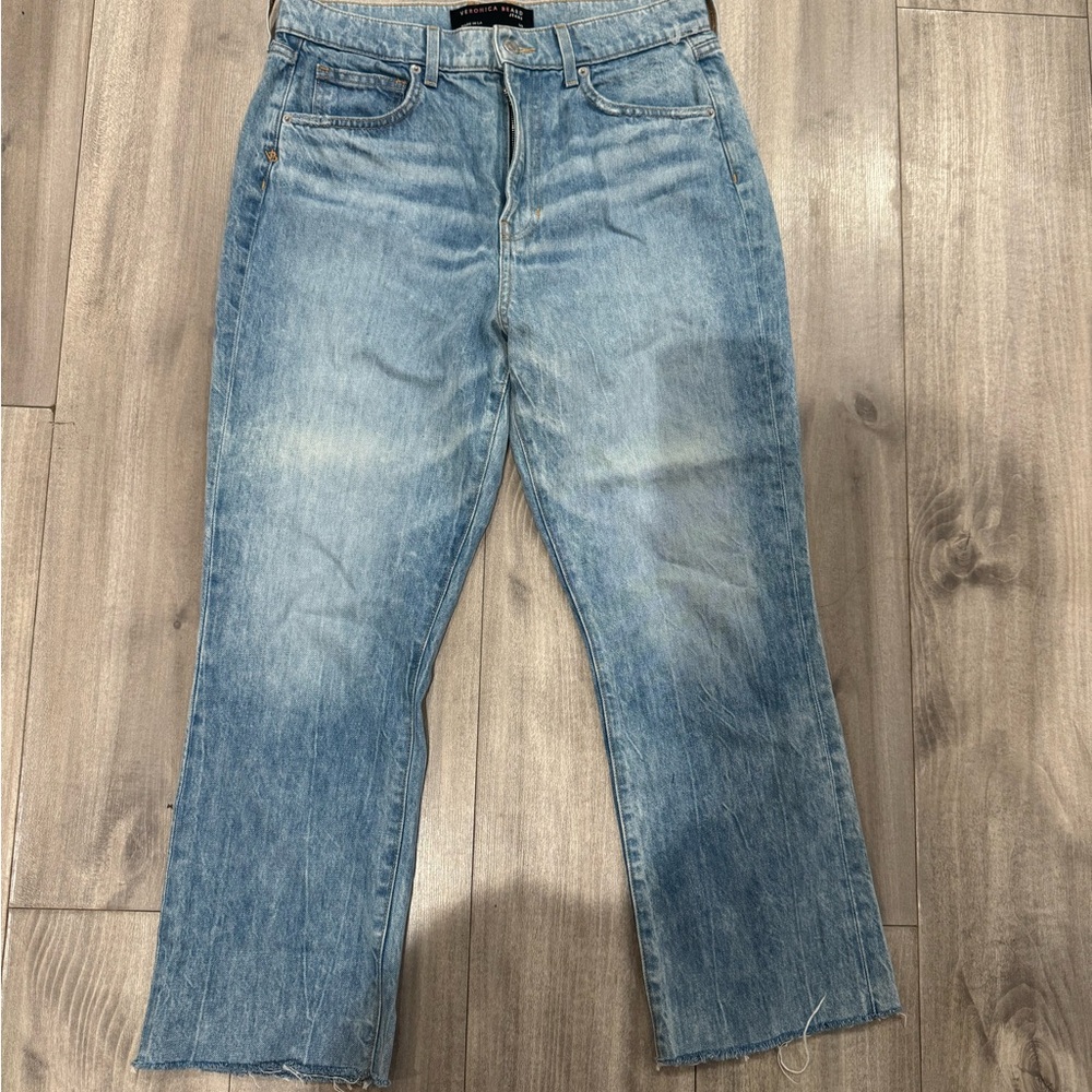 NWOT Veronica Beard Light Blue Relaxed Jeans Size 30